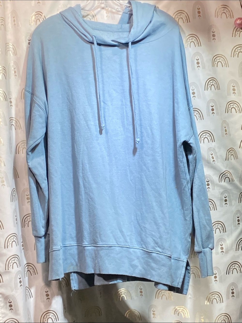 SO Light Blue Women's Pullover Hoodie